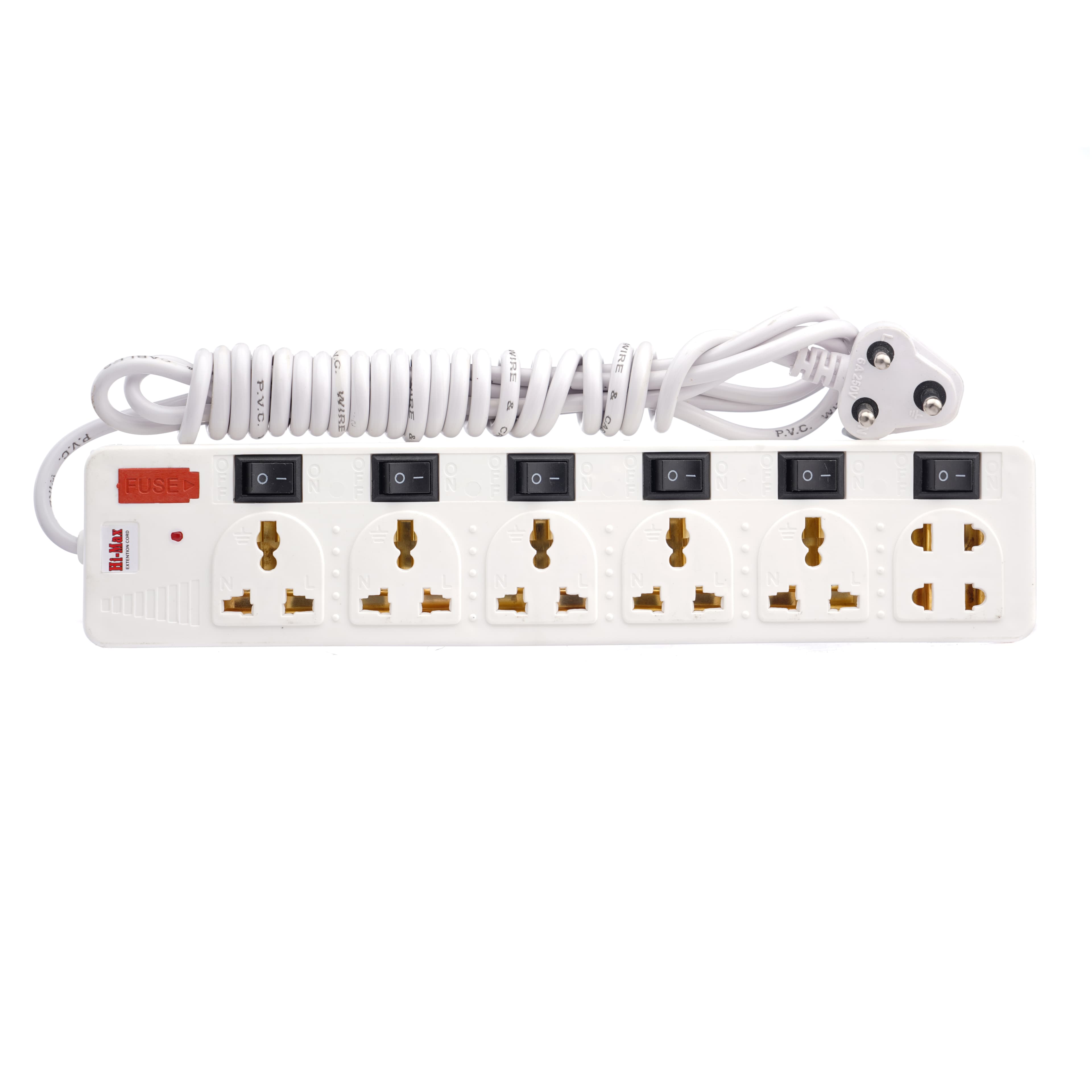 Himax Whiteboard 7 Socket Extension Board